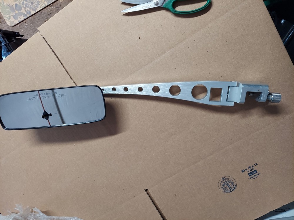 Boat Windshield Mirror Arm SS (88-SA2)