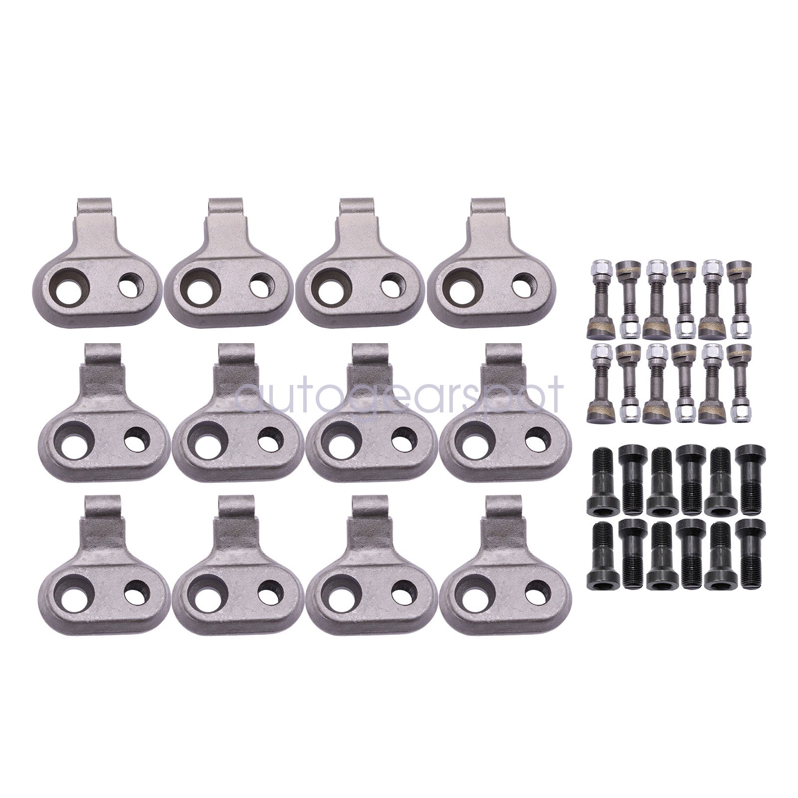 Stump Grinder Pocket & Teeth Kit Fits For TORO STX26 w/ 2-1/4" Bolts 12pcs Tooth