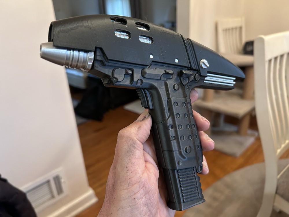 Star Trek V Frontier Assault Phaser Replica 3d Printed