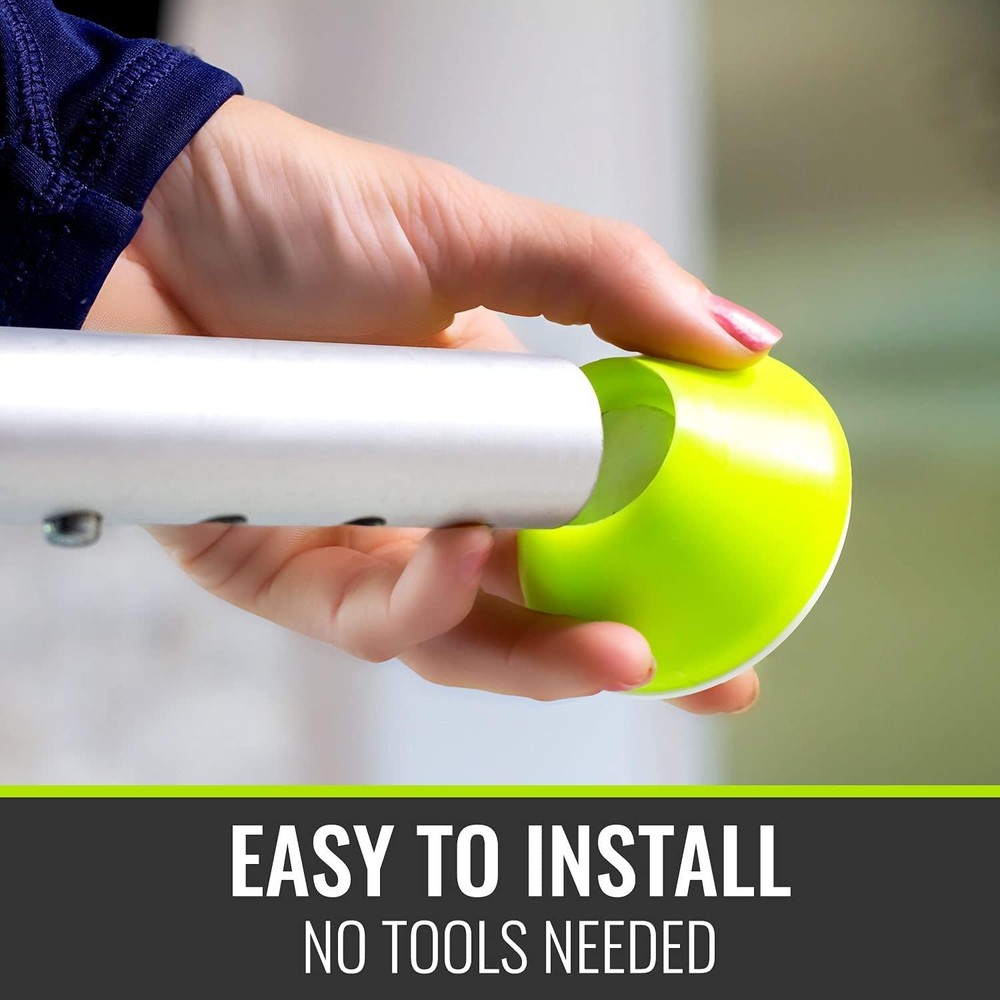 Durable Walker Caps for Rollators - Universal Fit, Easy Glide and Safe Mobility