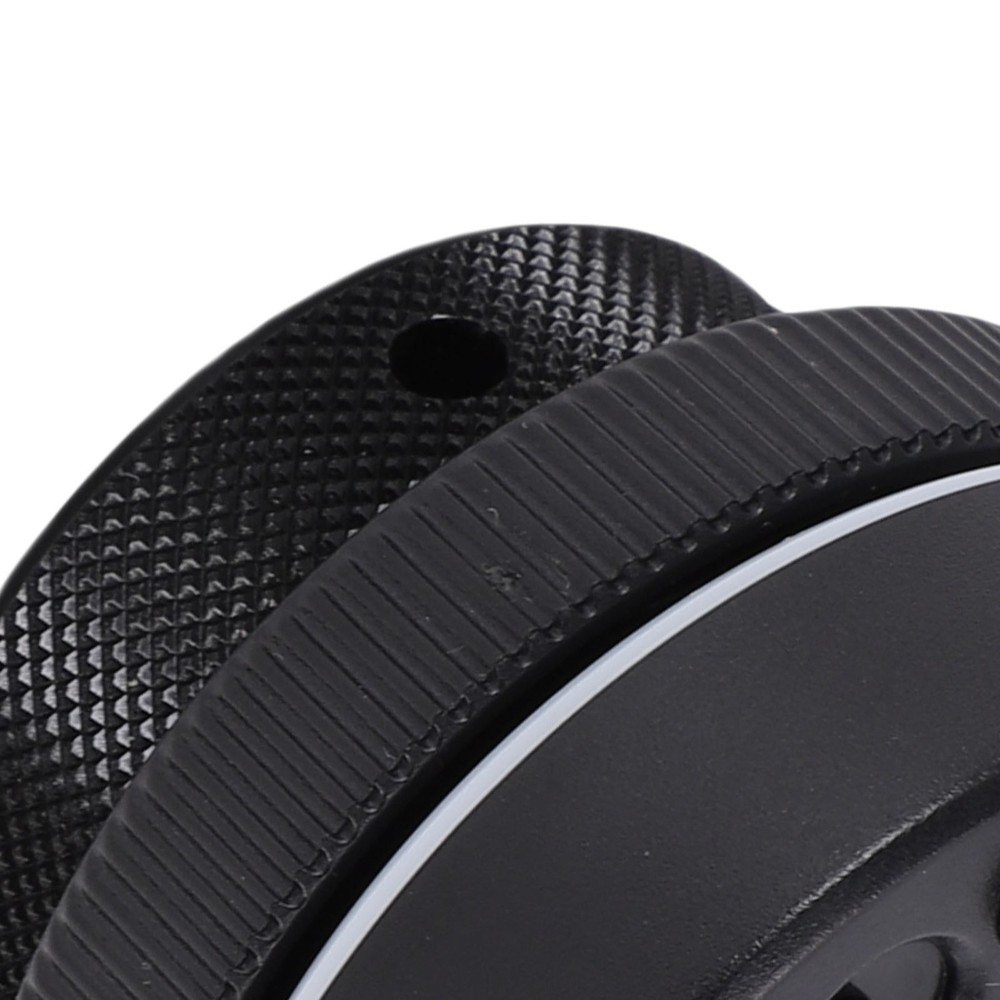 2-Customizable Knob With RGB Light For Volume Control Black