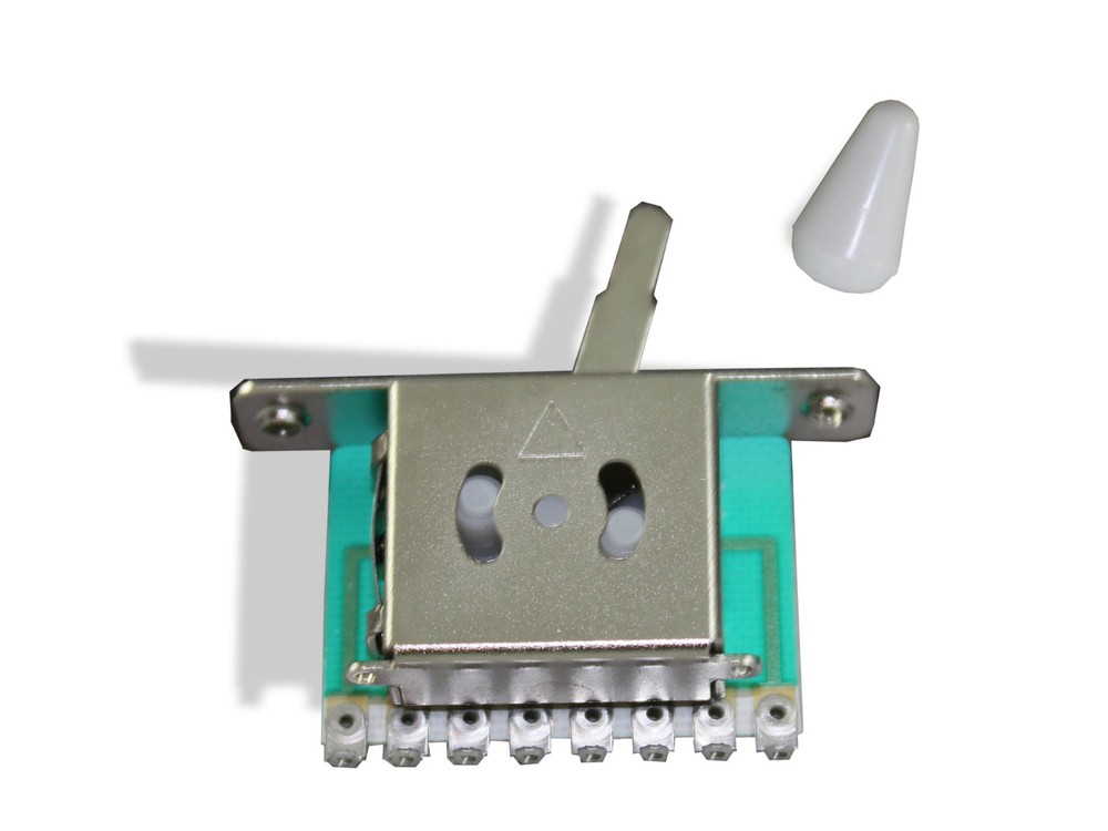 Switch 5 Way with White Knob Bitterroot 081351WH