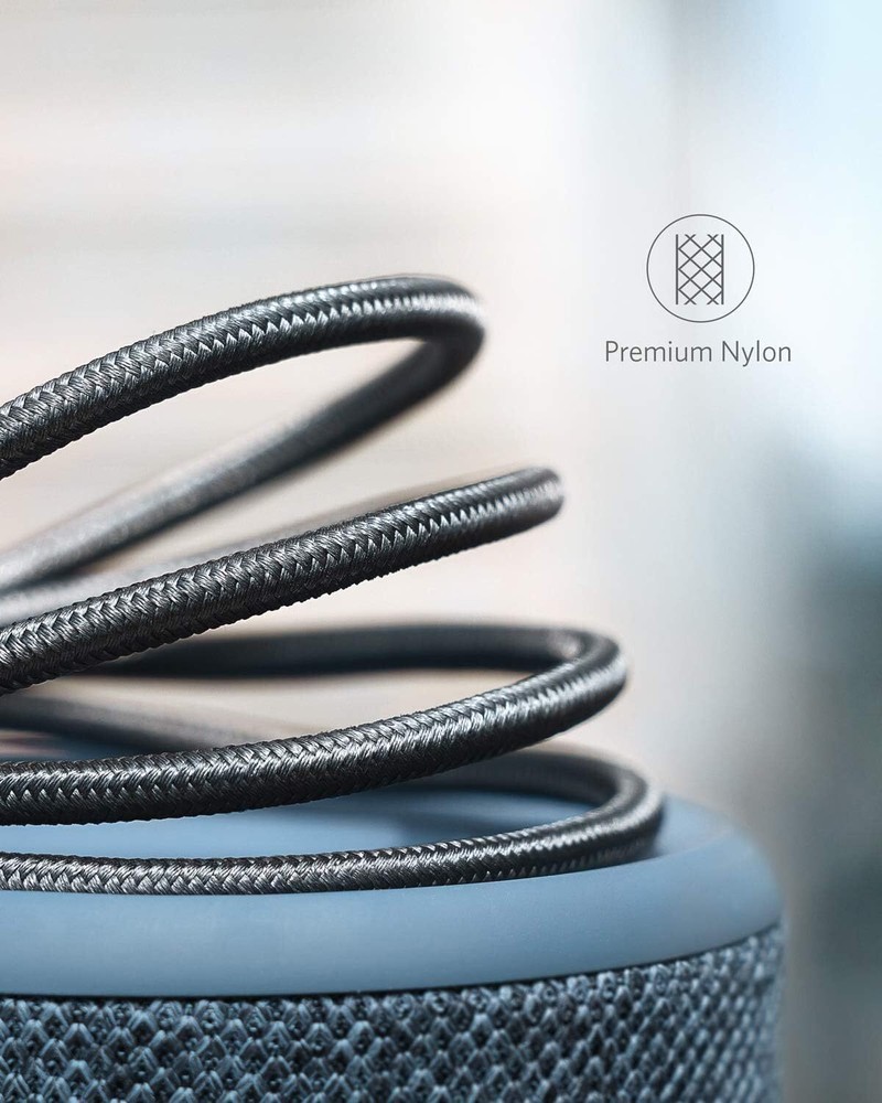 Anker Cable [2-Pack, 3ft] Premium Nylon USB A to Type C Charger Cable