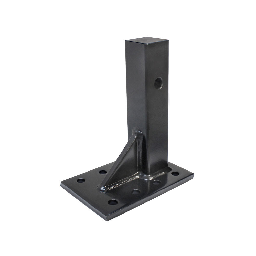 HD 2"x2" Solid Adjustable Pintle Mounting Plate Trailer Hitch Adapter 10000 LBS