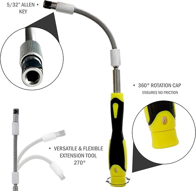 Sterling Tools Flexible Precision Bit Drill Set - 18 Pieces
