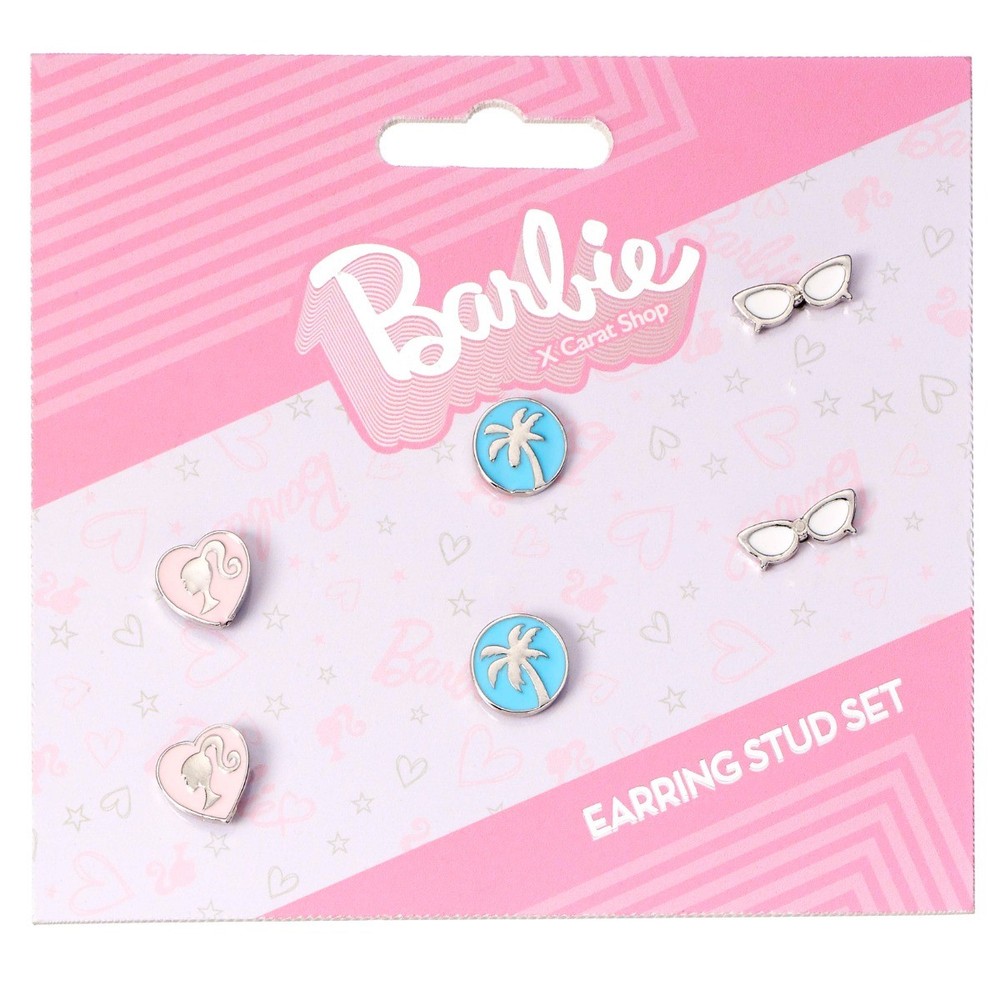 Barbie Set of three Earring Studs