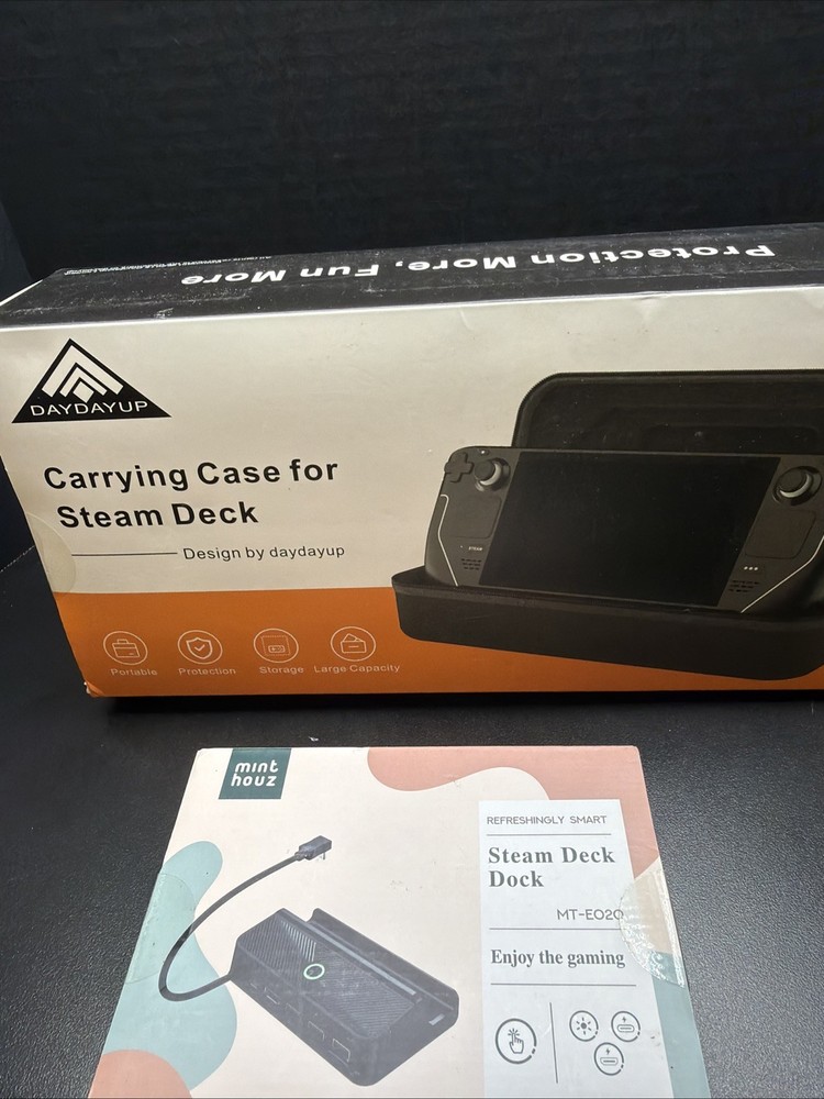 Carrying Case Compatible with Steam Deck & Steam Deck Dock New