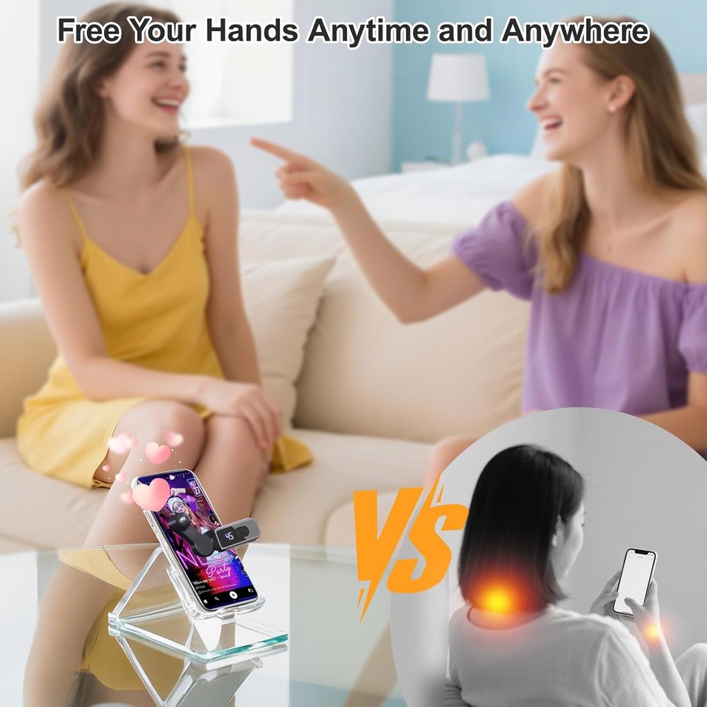 Portable Auto Clicker, Smart Screen Tapper, Rechargeable Operation Handy
