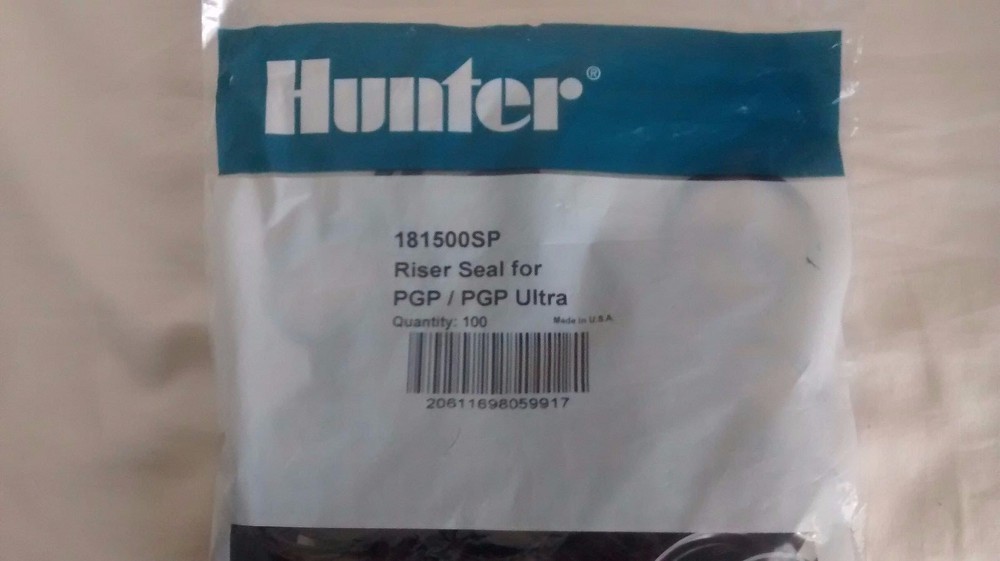 3 Pieces - Hunter 181500 PGP Rubber Riser Seal