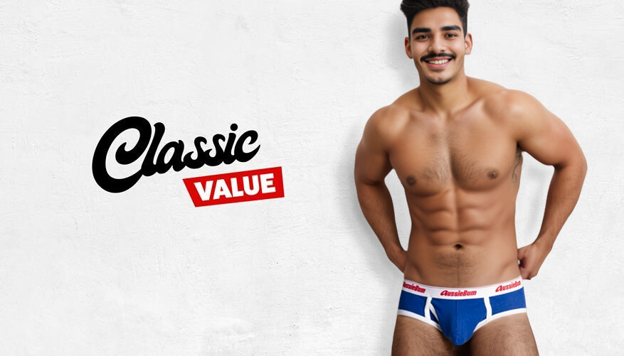 aussieBum Classic Royal Blue Brief