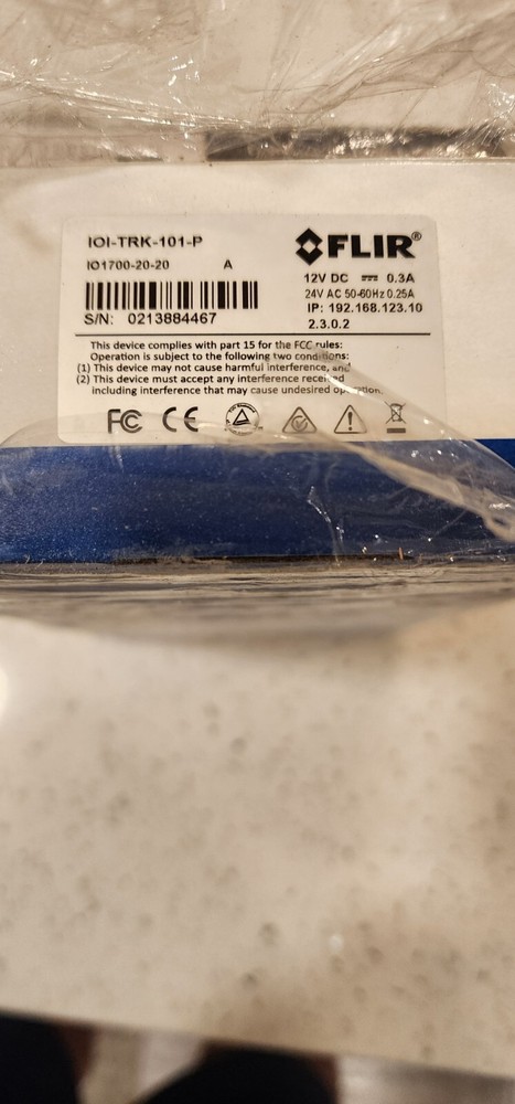 FLIR IOI-TRK-101-P NEW