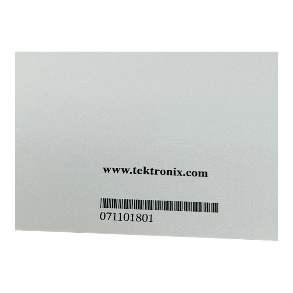 TEKTRONIX P5050 10X PASSIVE PROBE INSTRUCTIONS