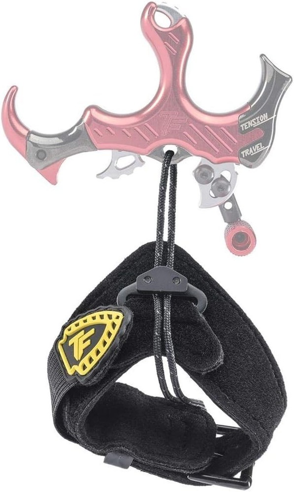 Tru-Fire Black Wrist Assist Release Strap - Adjustable, Lightweight for Hunters