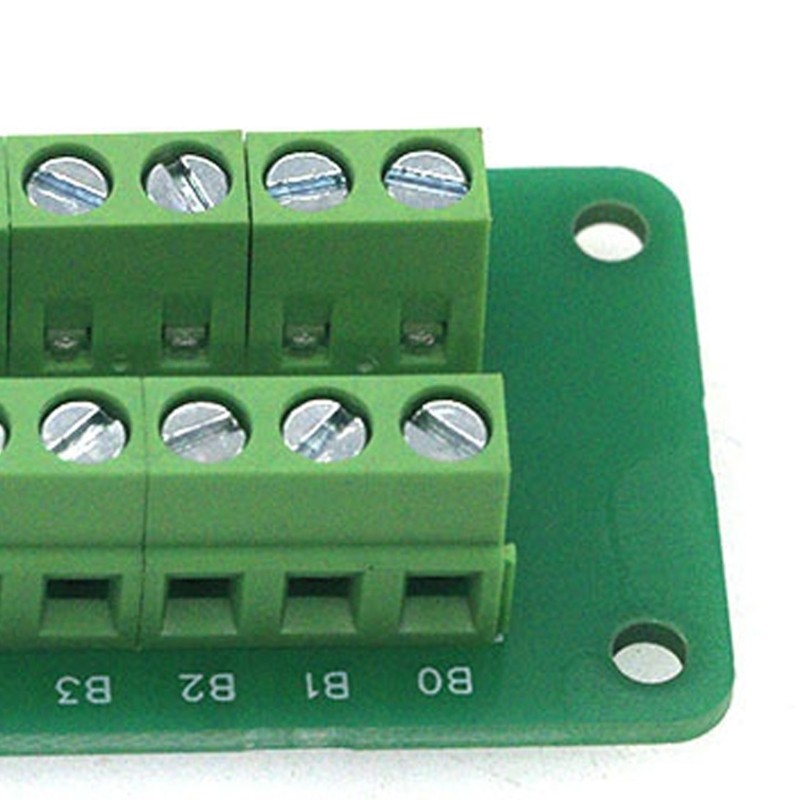 10 Way Plastic Terminal Block Connector for Secure Electrical Wiring Connection