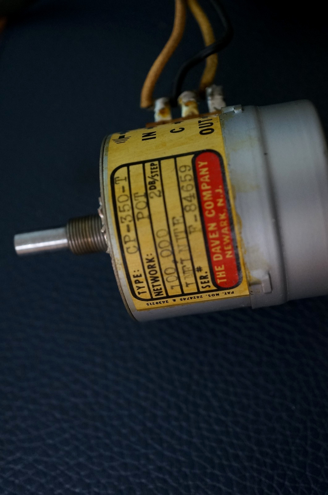 2 Vintage Daven Western Electric SPEC CP-350-T / 100K / 2db Step Pot Attenuator