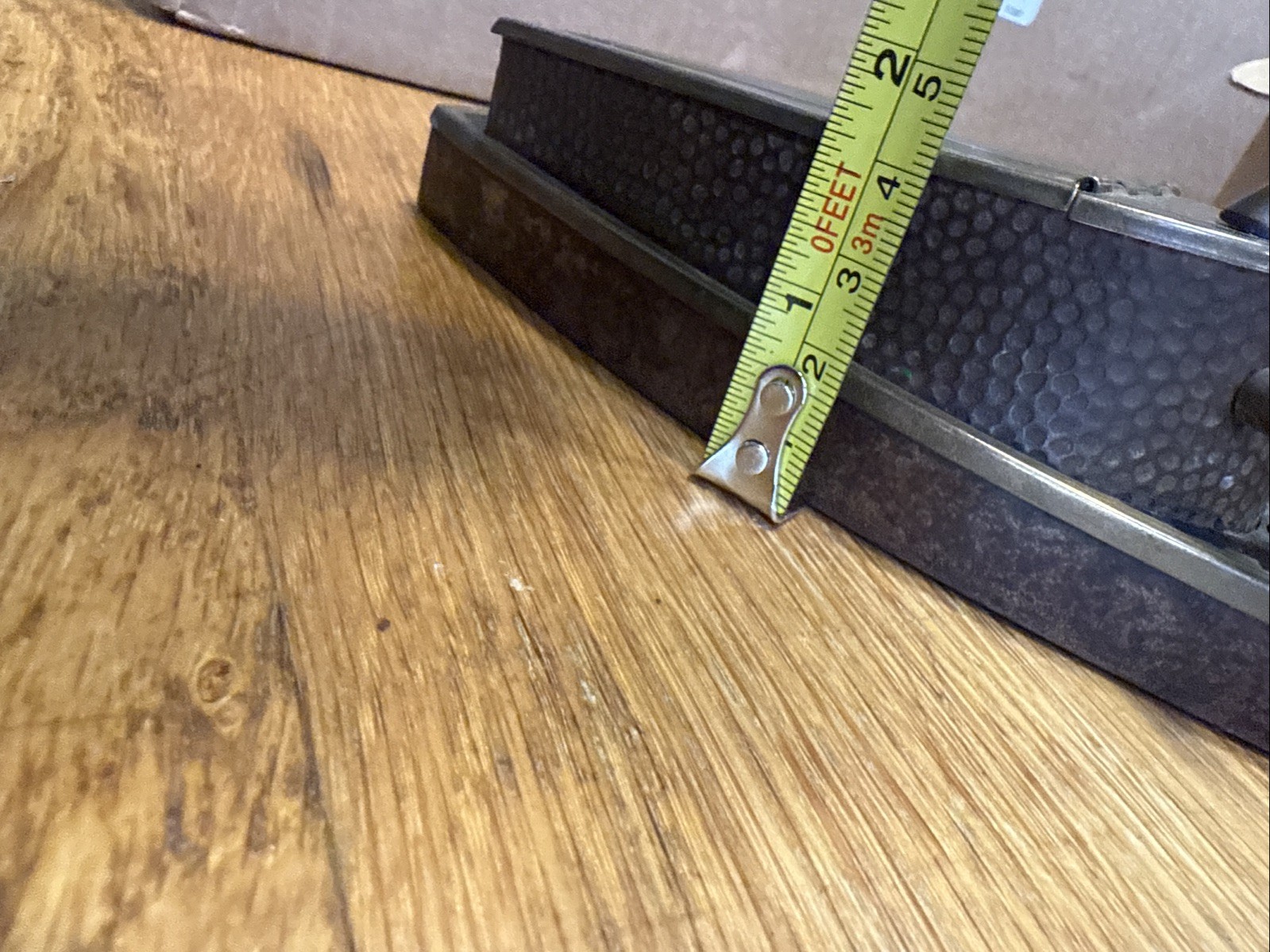 Snuff/Cigarette Box. U.S. Naval Gunboat Copper Dimpled. Rare WW1!! 1940’s