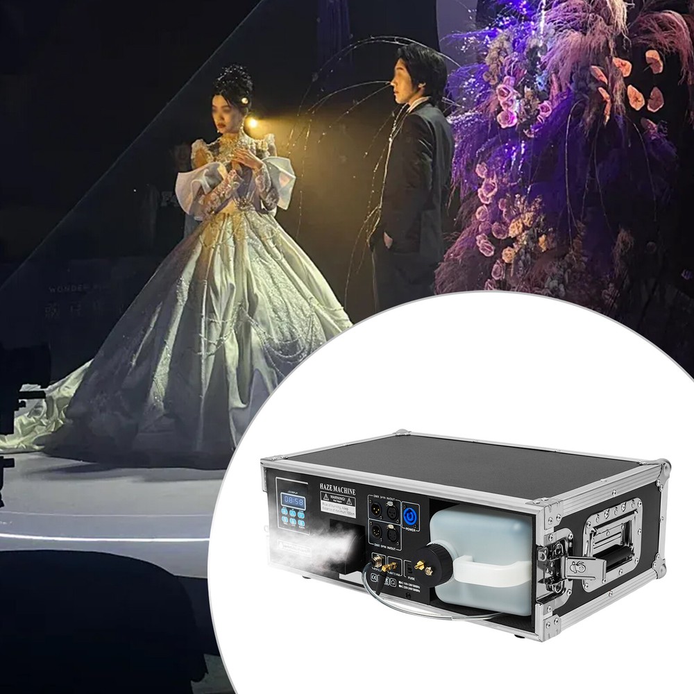 Stage Mist Haze Machine 3.5L with Flight Case Package Stage Effect Hazer 1500W