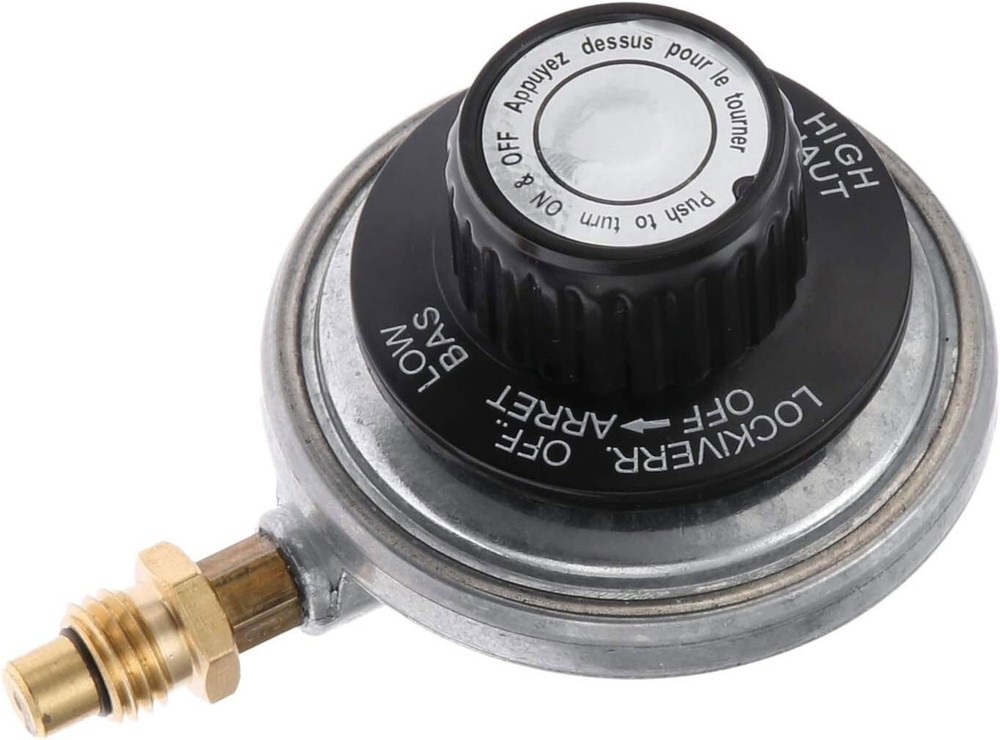 Propane Threaded Disposable Cylinder Table Top Grill Regulator R801