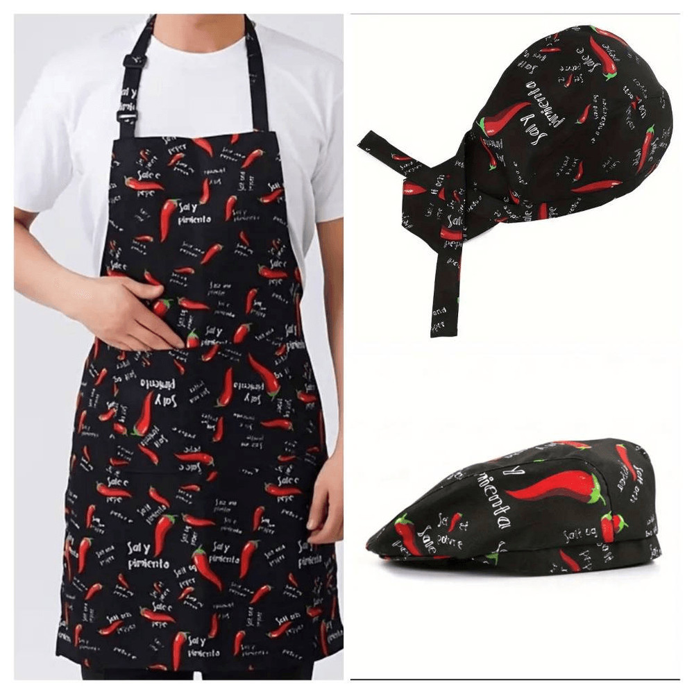 Chillipepperchef 2 piece uniform