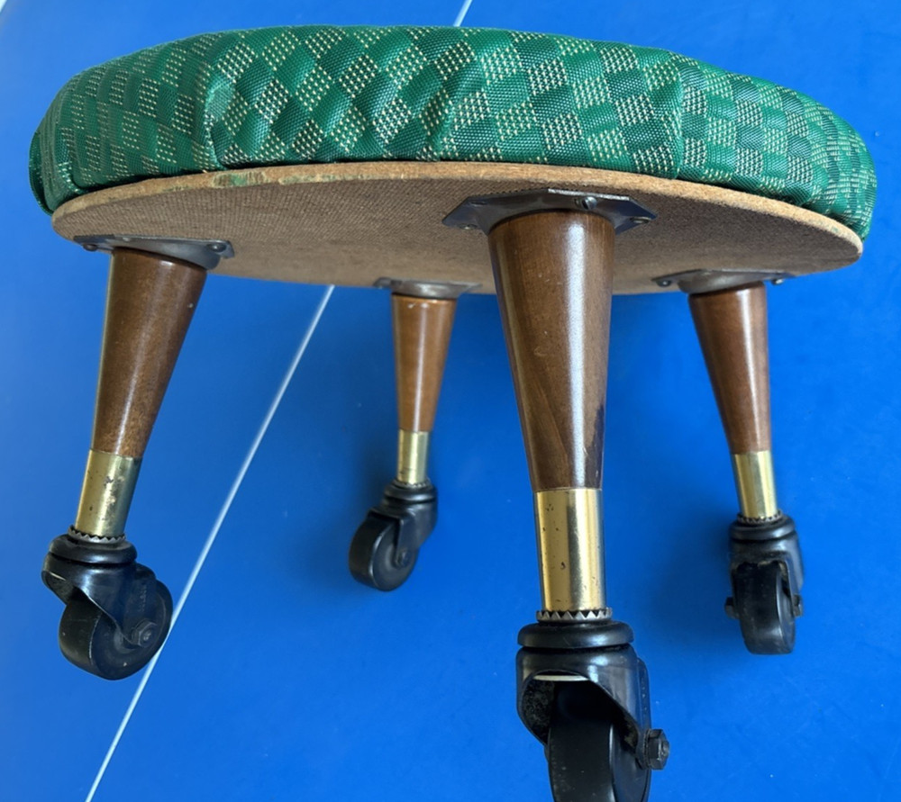 Mid-Century MODERN Small 3 Legged STOOL