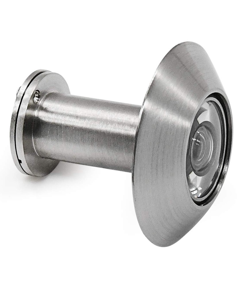- Door Viewer Peephole, Solid Brass 200-Degree Security Peephole with Heavy D...