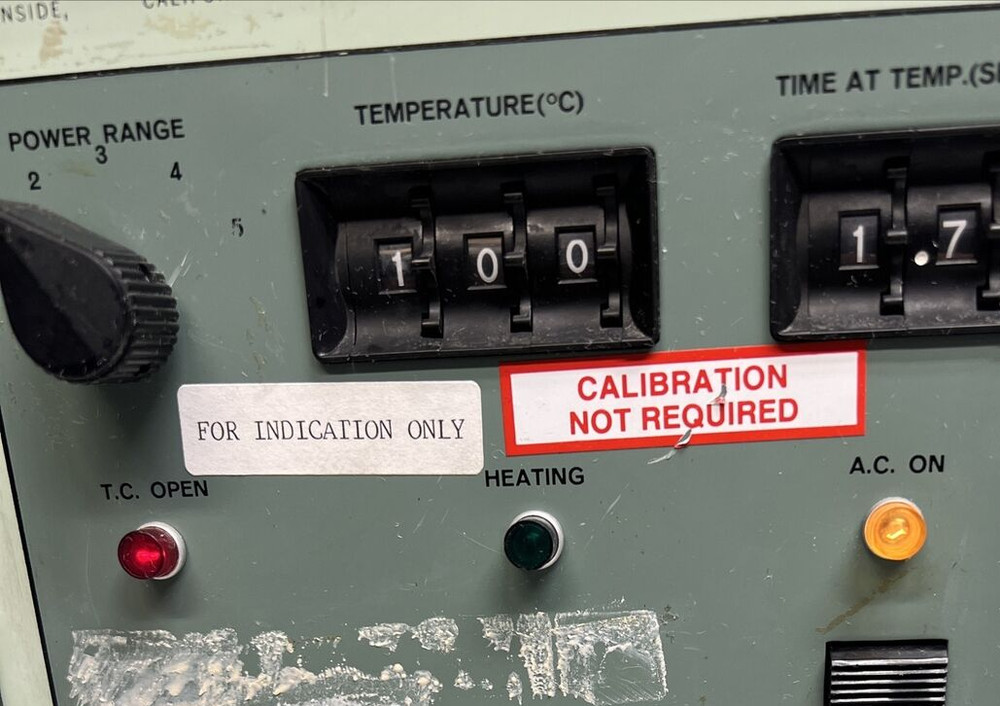 Hughes Thermocouple Controlled Power Supply Model HTT-550.