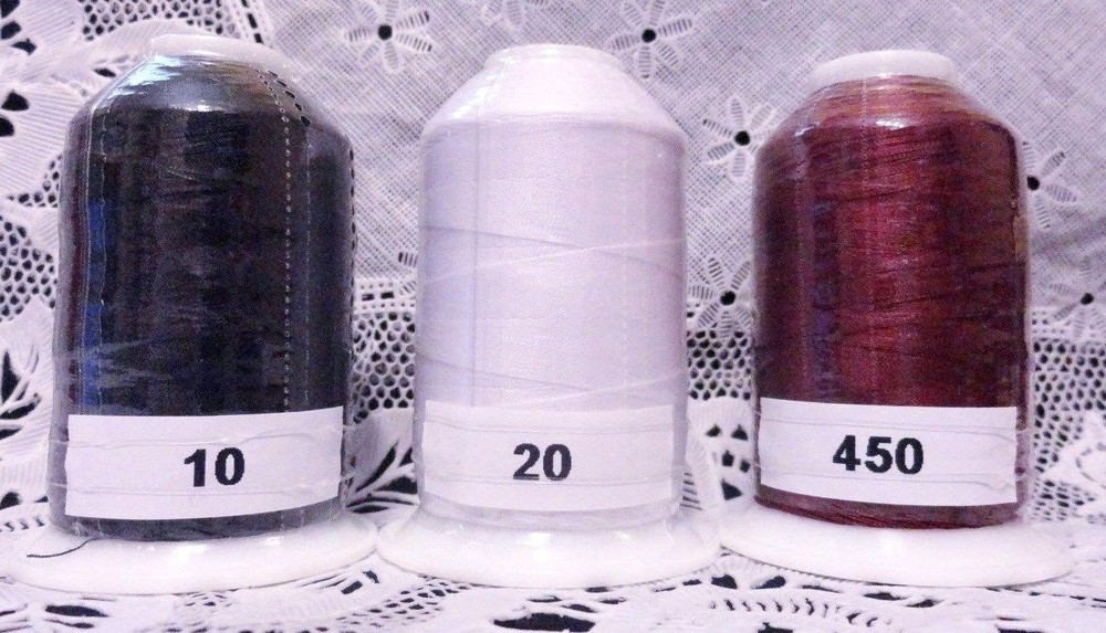3 NEW different colors GUTERMANN miniking 100% polyester thread 1094 yd Spools
