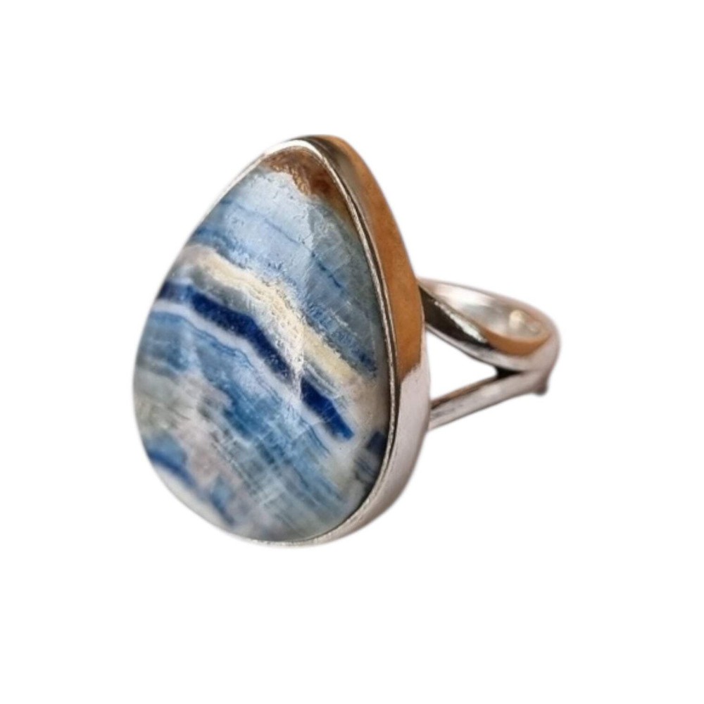 Scheelite Solid 925 Sterling Silver Ring 7.5