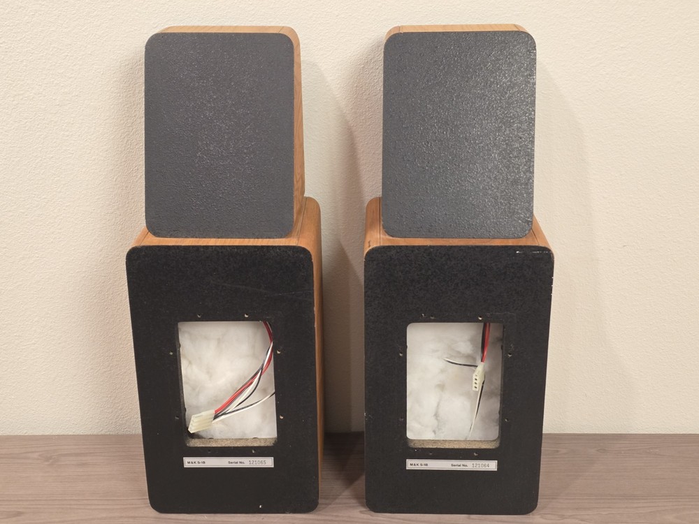 Miller & Kreisel M&K S-1B ENCLOSURES ONLY - PAIR