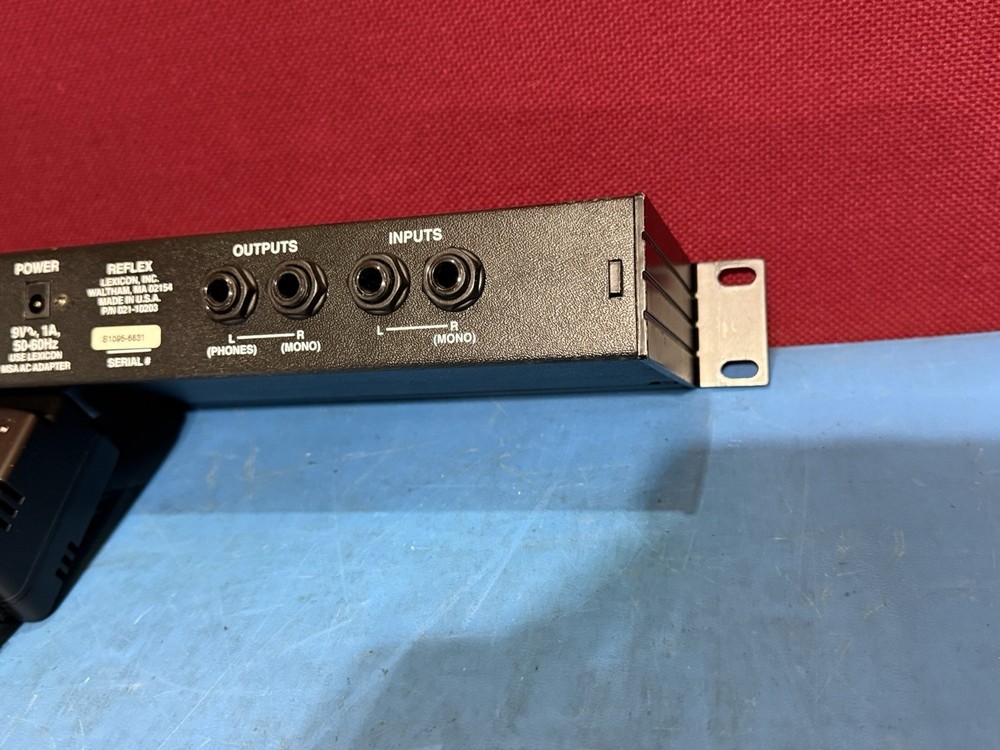 Lexicon Reflex Stereo Digital Reverb + Effects Tested! Studio Grade Epic! EC