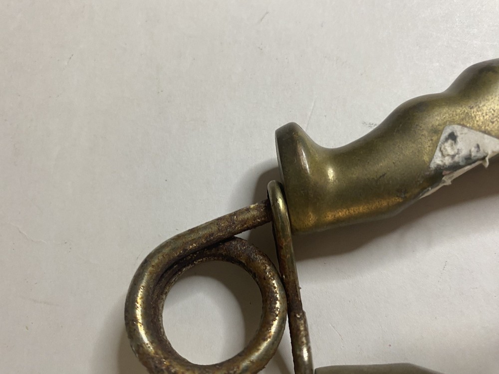 Brass Hand Grip Solid Brass Strength Exerciser