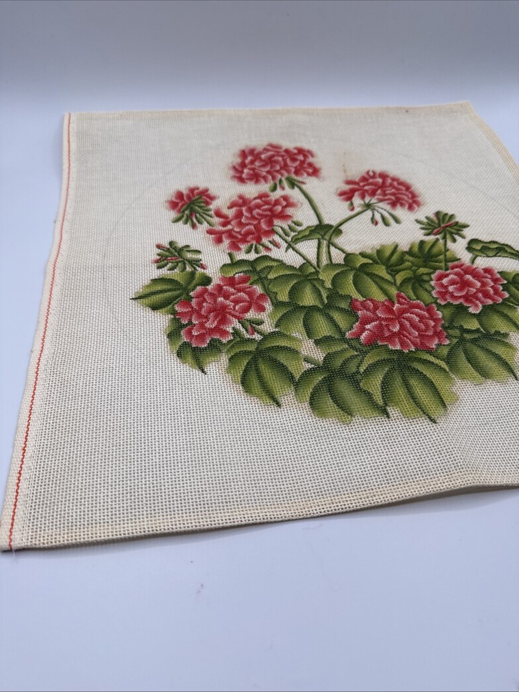 Hydrangea Bloom Needlepoint 14" Count Mesh by Kathryn 14" Rd Design Pillow