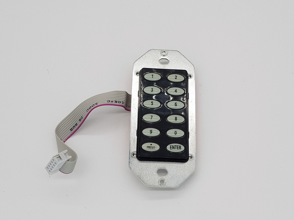 AMX DAS-KP-NUM-G Flush Mount Numeric Keypad