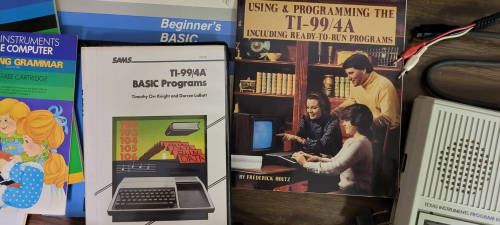 Texas Instruments TI-99/4A with Accessories