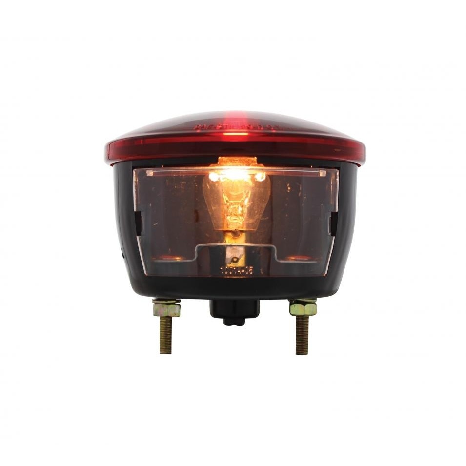 Universal Stud-Mount Stop, Turn & Tail Light w/ License Light