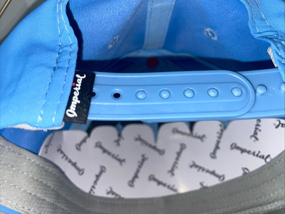 Imperial Golf Tommy Thomas Pro-Ams Adjustable Hat Sky Blue ~ New!