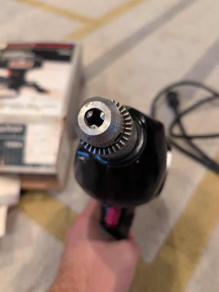 Sears/Craftsman 3/8in Drill Variable Reversible Speed 91004 With Box And Bits