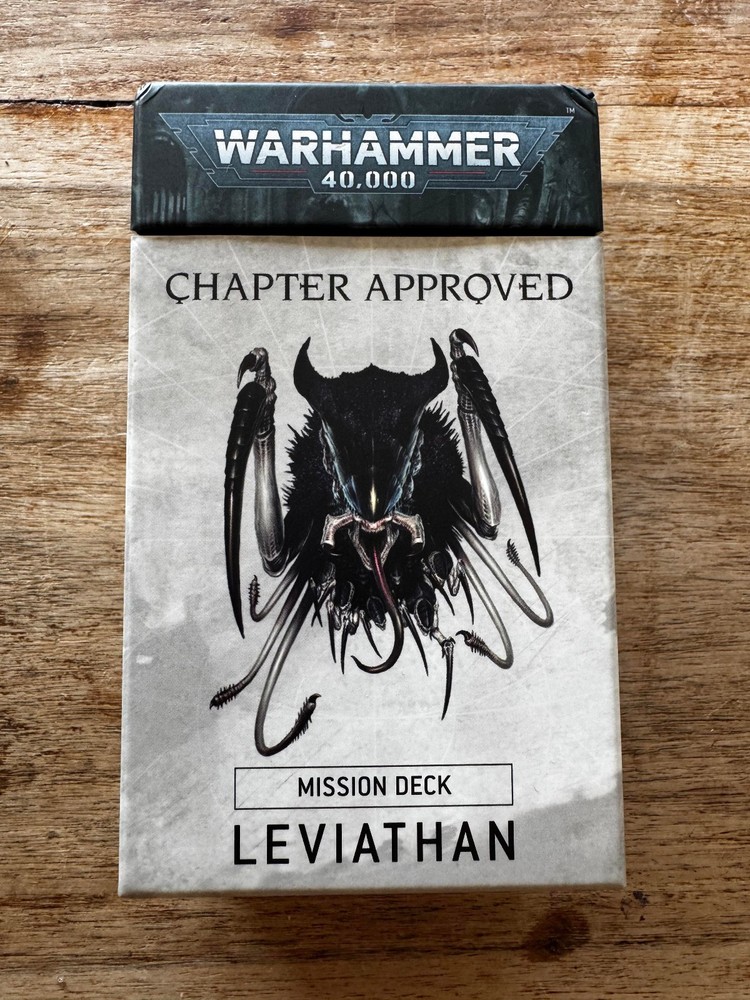 Games Workshop Warhammer 40k: Chapter Approved Mission Deck - Leviathan *NEW*