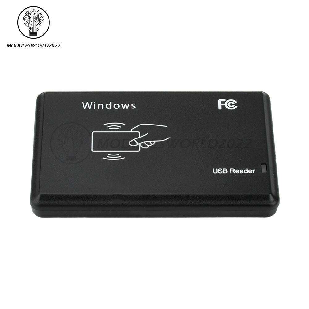125Khz USB RFID Contactless Proximity Sensor Smart ID Card Reader EM4100