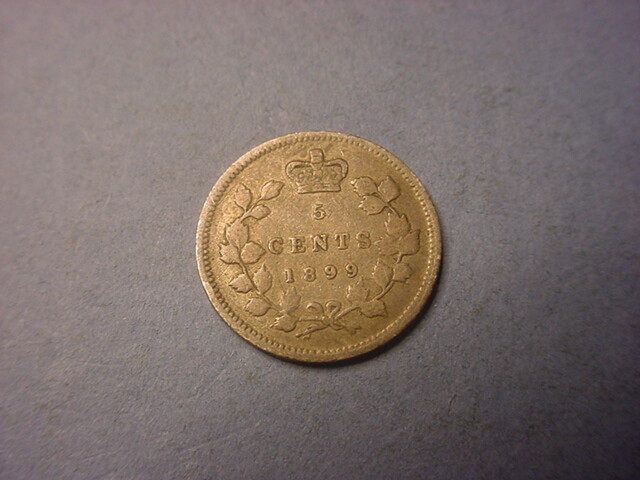 Canada 5 Cents 1899 #82402