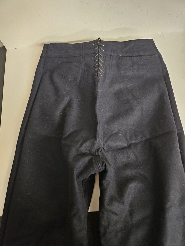 1940's-50's Navy Wool Jumper Top And Pants