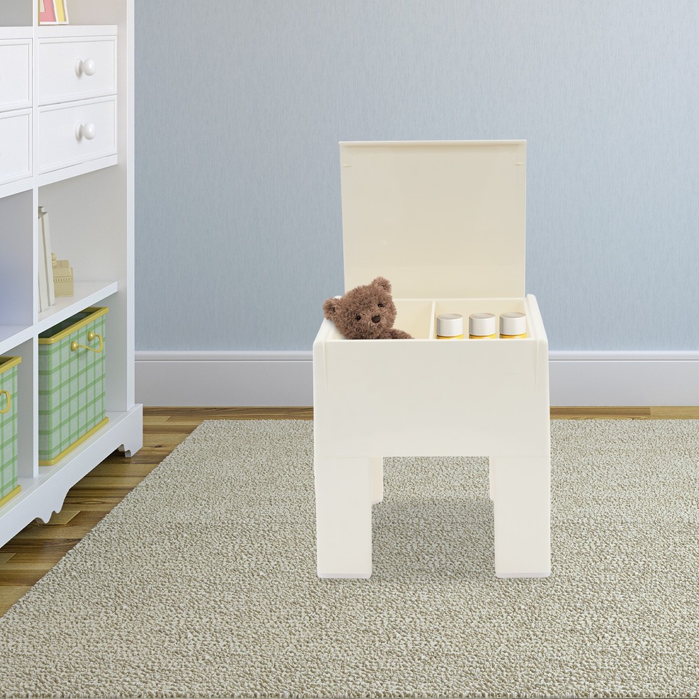 Multifunctional End Table Small Side Table for Bedroom Dorm and Small Spaces