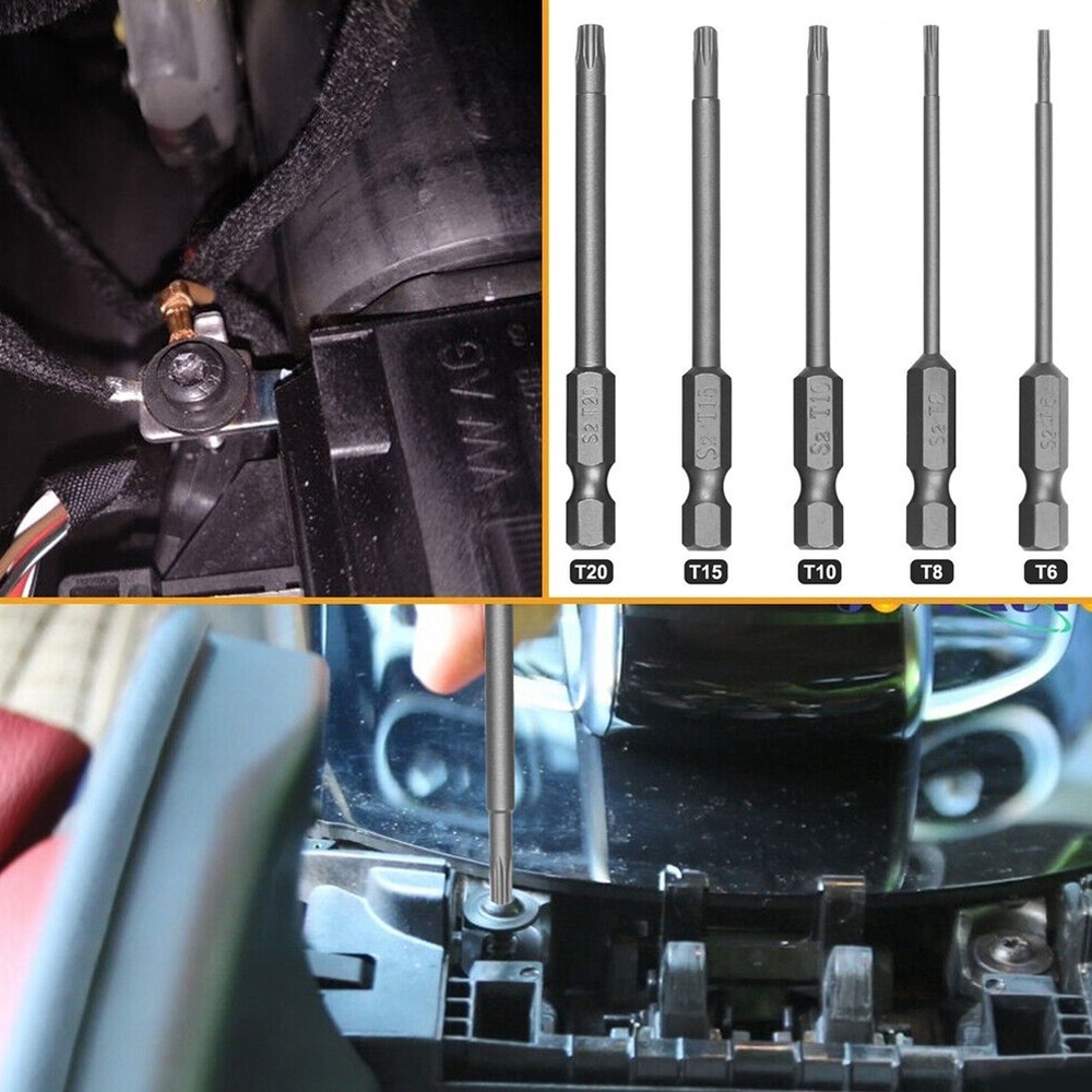 High Performance Magnetic Screwdriver Bits Grab and Hold Screws with Ease