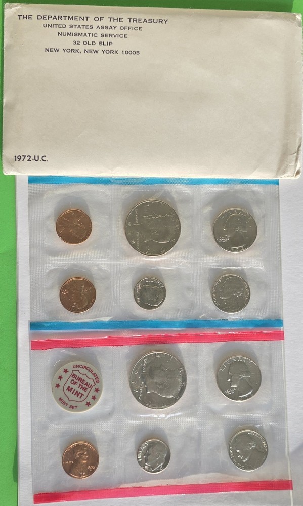 1971-1981 U.S. Mint Uncirculated Sets - 11 Sets - All From Original Purchaser