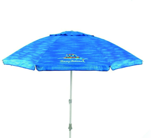 Tommy Bahama 8' Beach Umbrella w/ Tilt BLUE