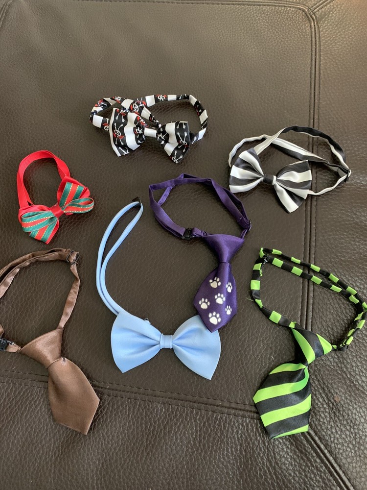 Small Dog Neck Bow Ties