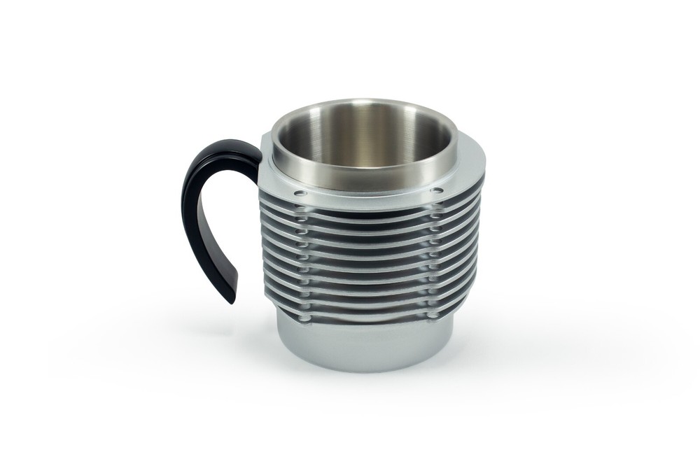 Finned Cylinder Mug