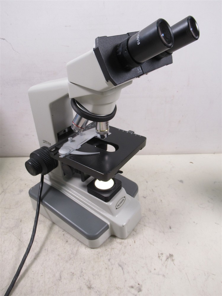 Frey Scientific B2-220 Binocular Microscope w/ Objective Lenses & Eyepieces