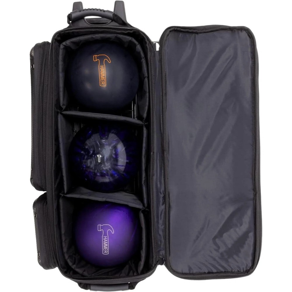 Hammer Carbon Shield Triple Roller Bowling Bag
