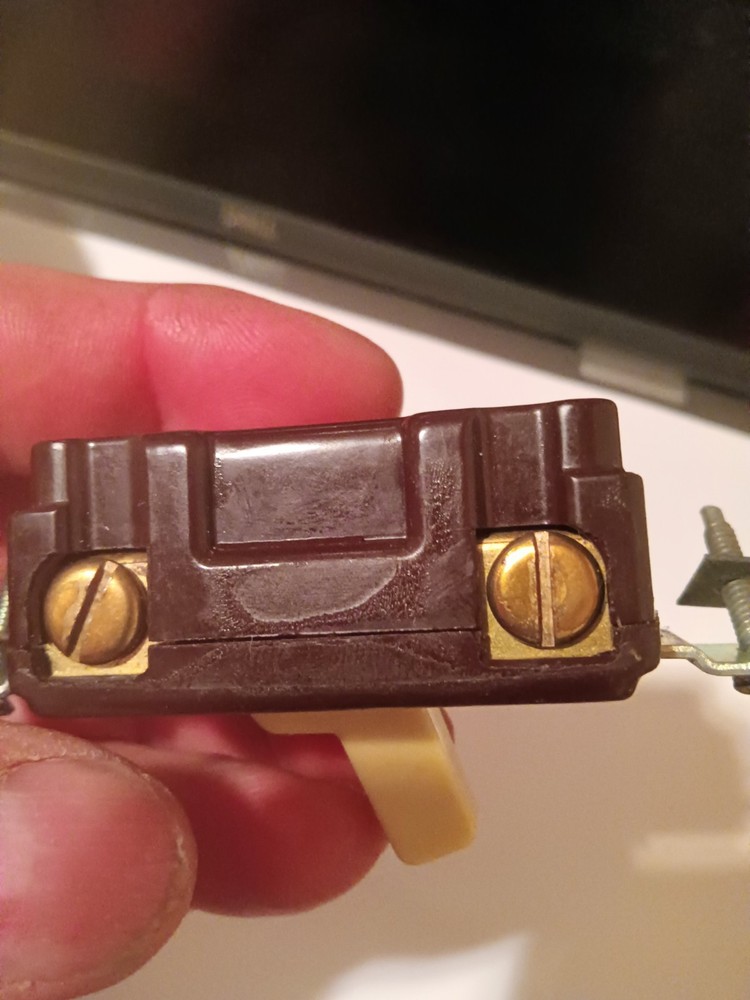 Vintage Slater Electric Light Switch